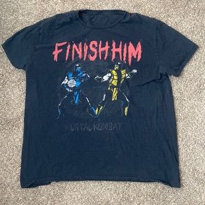Vintage Mortal Kombat FINISH HIM T-Shirt
